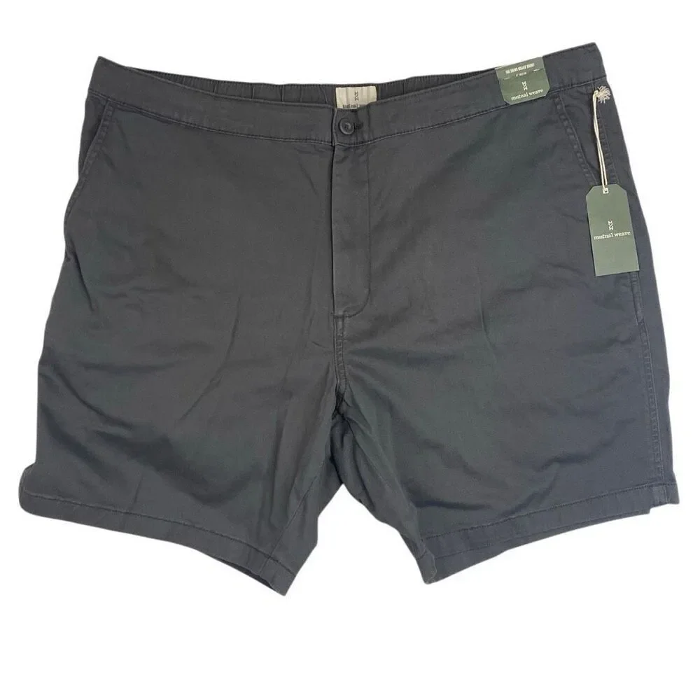 NWT Men’s Chino Board Short Grey Size 46 with 8 Inch Inseam